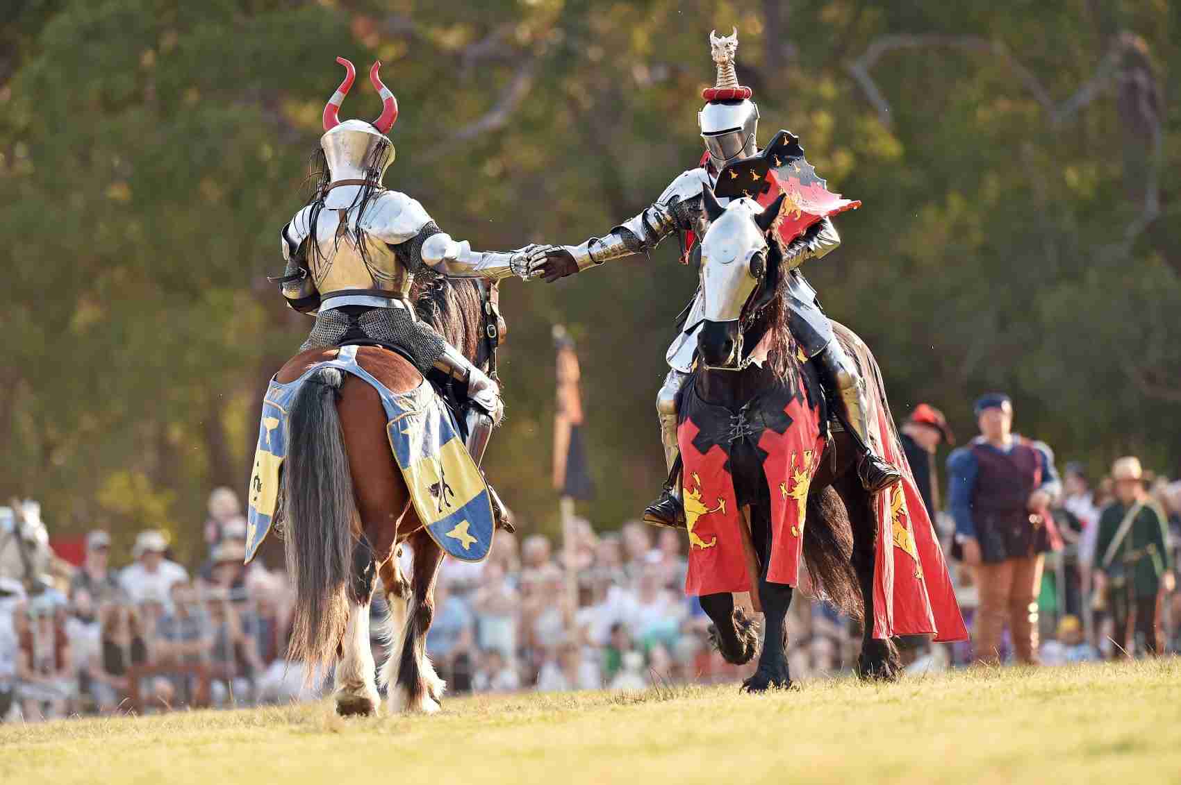 Lances at the Ready! Medieval Jousting Returns to St Ives! Kuring